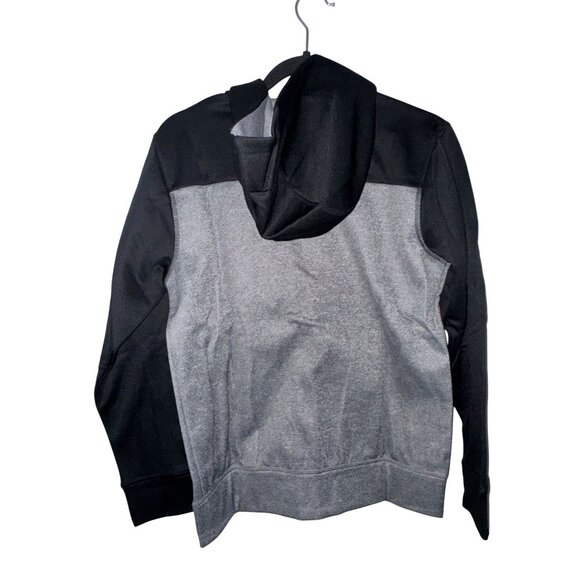 Girls Starter Activewear Set With Jacket & Leggings L Black & Gray Polyester - Picture 14 of 16